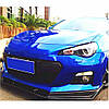Накладка на передній бампер Lip (2013-2016, Карбон) для Subaru BRZ рр, фото 3