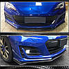 Накладка на передній бампер Lip V1 (2017-2021, Карбон) для Subaru BRZ рр, фото 3