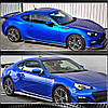 Бокові пороги V1 (Карбон) для Subaru BRZ 2012-2021 рр, фото 3