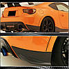 Накладки на задній бампер V2 (Карбон) для Subaru BRZ 2012-2021 рр, фото 5