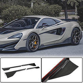 Бокові пороги (Карбон) для McLaren 540C/570S 2015-2020 рр