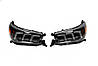 Передня оптика Lexus-design V2 2015-2019 (2 шт) для Toyota Hilux 2015- рр, фото 3