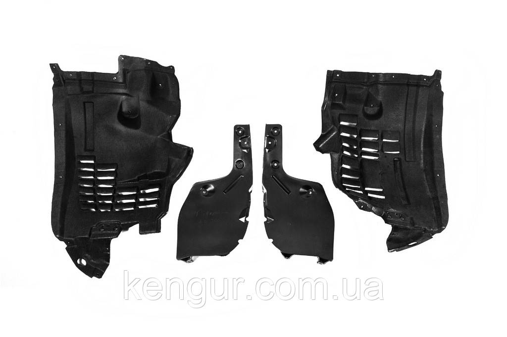 Передні підкрилки (4 частини) для Toyota Land Cruiser 300 2021- рр, фото 1