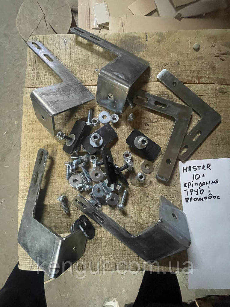 Кріплення до бокових порогів B3/C2 для Renault Master 2011-2023 рр, фото 1