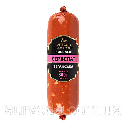 Ковбаса веганська «Сервелат», фото 1