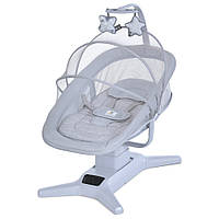 Заколисуючий центр шезлонг 2в1 Mastela 8301 для новонароджених, APP, таймер, москітна сітка, музика, 7 режимів