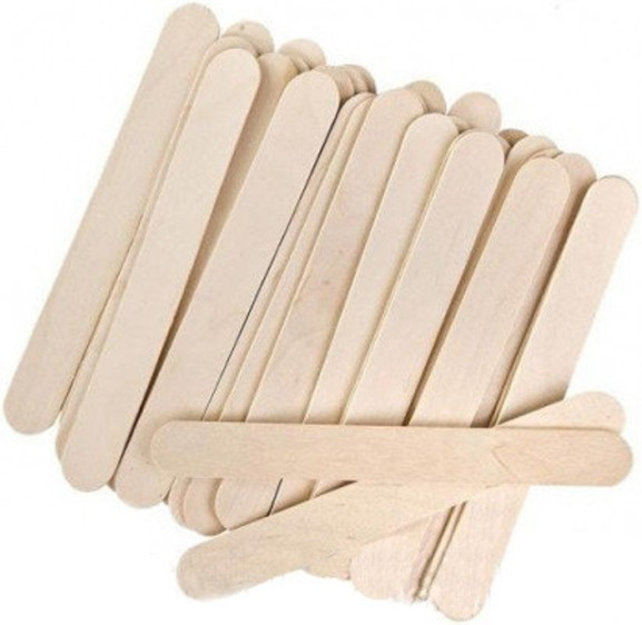 Шпатель дерев'яний Dukat 150мм*20мм*2мм 100 шт