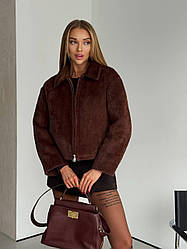 Актуальний демісезонний жіночий жакет із альпаки Gs2781