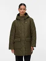 Куртка демисезонная удлиненная с капюшоном женская Vero Moda 10331504 XS Grape leaf (5715727757025)