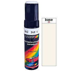 Олівець для авто Mazda колір 34K компонент 1 білий базовий Motip 12мл