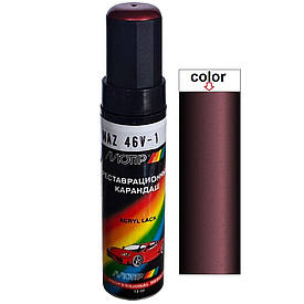 Олівець для авто Mazda колір 46V компонент 1 червоний металік Motip 12мл