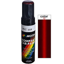 Олівець для авто Mazda колір 46V червоний металік Motip 12мл
