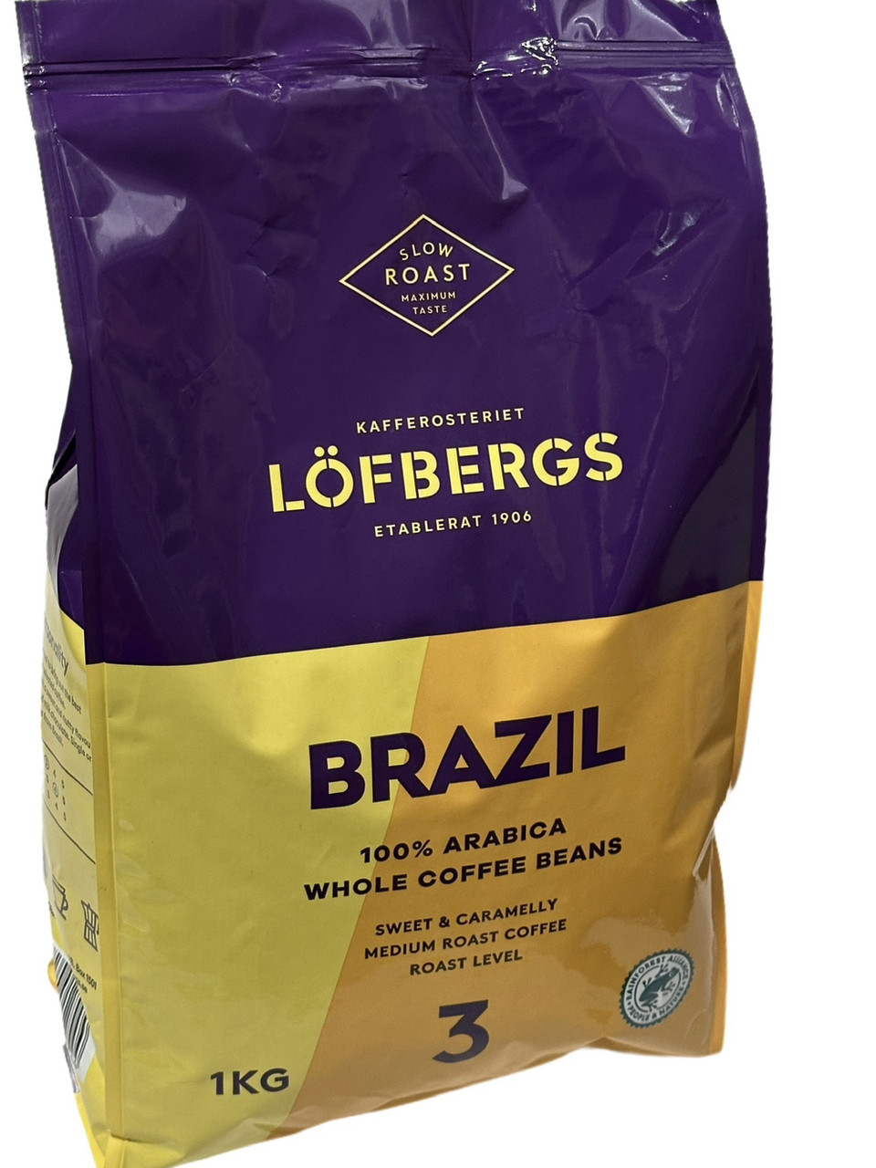 Кава в зернах Lofbergs Brazil 1 кг