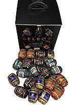 Цукерки з Чорного Шоколаду бочечки з Лікером Liqueurs Selection Abtey 210 г Франція, фото 5