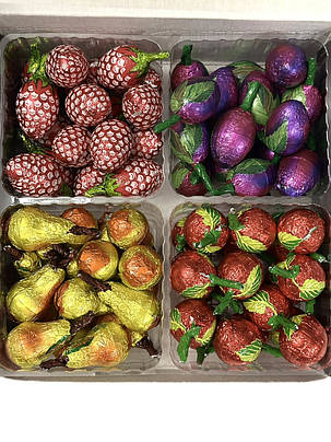 Цукерки з фруктовими лікерами LIQUEURS DE FRUITS ABTEY 72 шт. 720 г Франція, фото 1