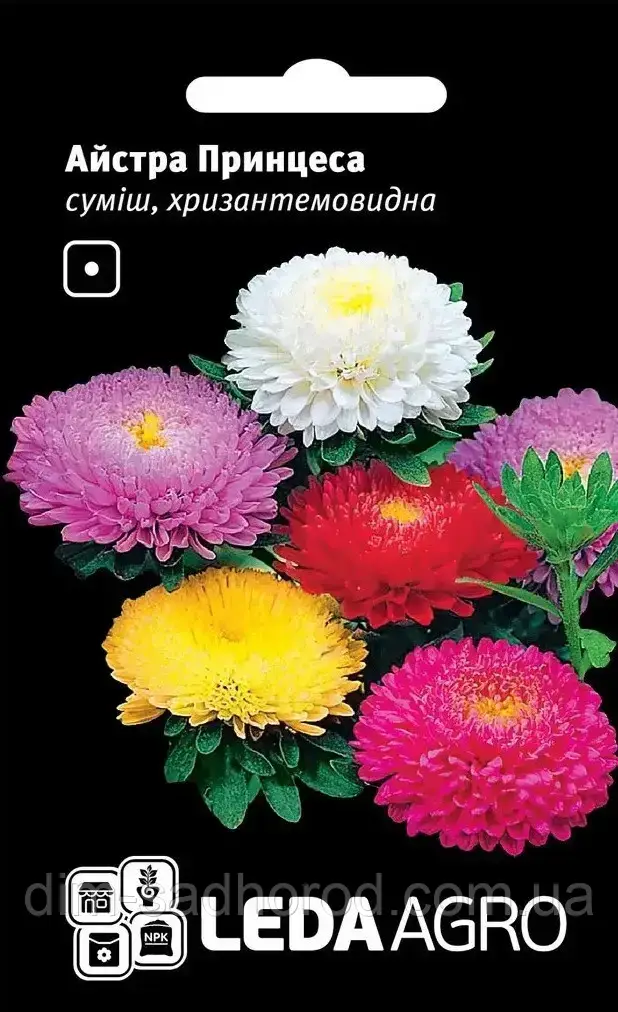 АЙСТРА ПРИНЦЕСА, СУМІШ, ХРИЗАНТЕМОВИДНА 0,2 Г (LEDA AGRO), фото 1