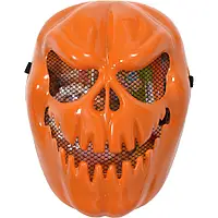 Жуткая конфетная маска Candy Spooky Mask Тыква оранжевая 175 г