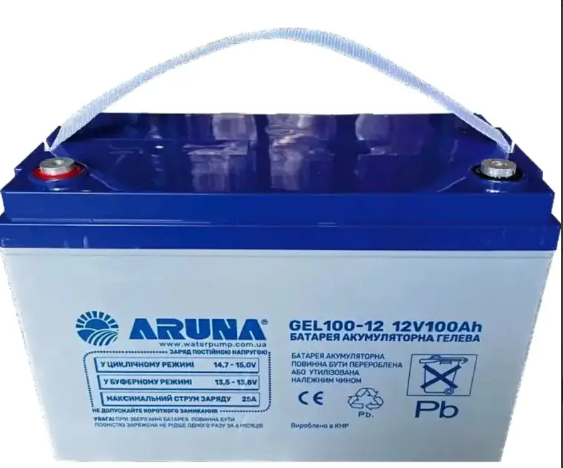 Акумуляторна батарея ARUNA GEL 100-12, фото 1