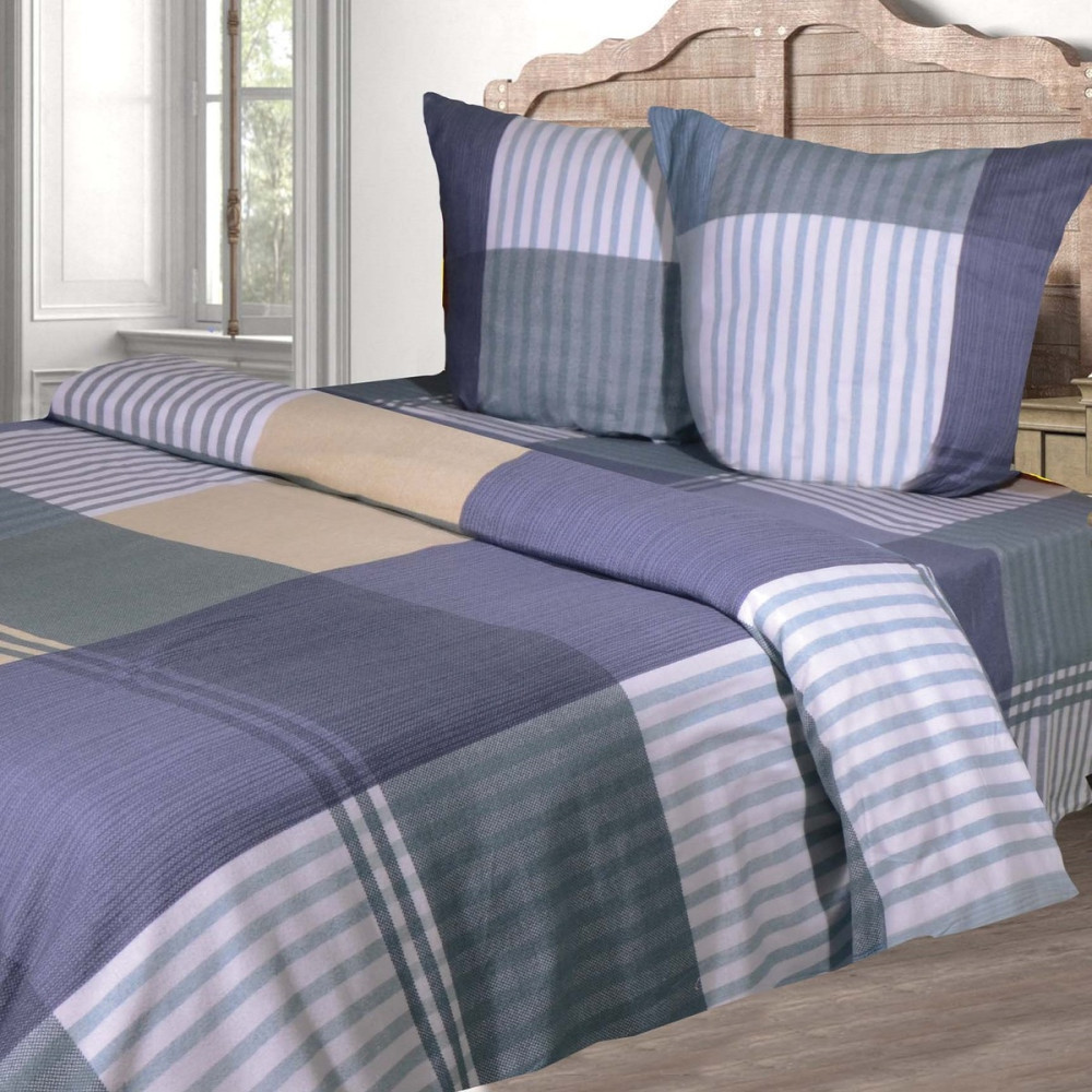 Постільна білизна Полуторний фланель Люкс Ярослав FL309, фото 1