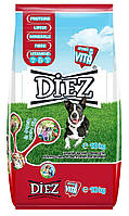 Сухий корм для собак Diez з яловичиною, 10 кг