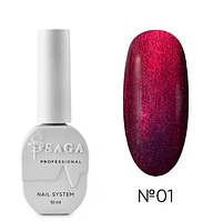 Saga Гель лак Котяче око Glow Cat No1