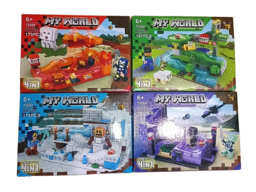 Конструктор МС T5004 (200+дет.) /15/60/4шт в кор., фото 1