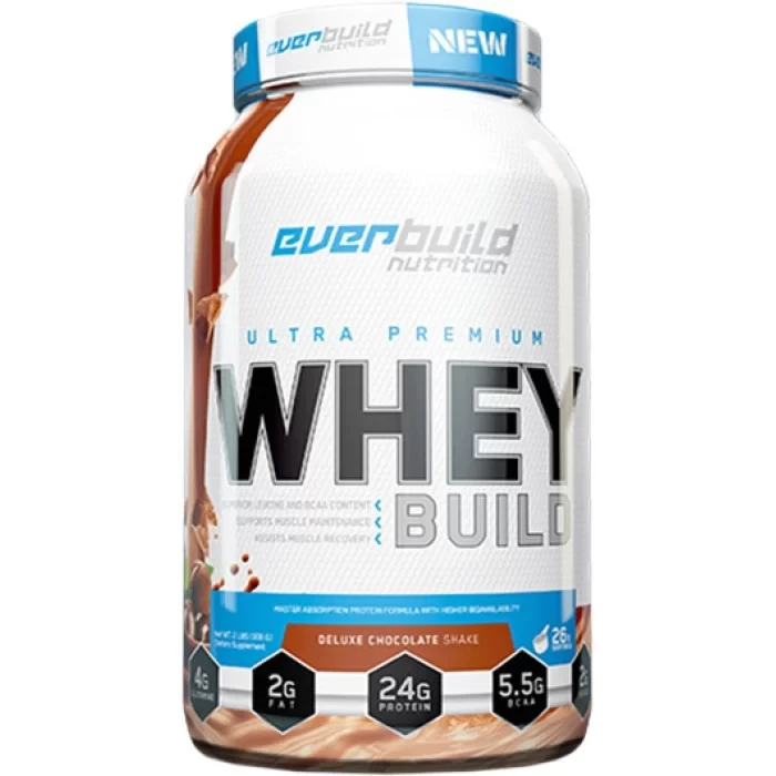 Everbuild Nutrition Ultra Premium Whey Protein Build 908g
