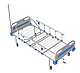 Ліжко медичне функціональне АТОН КФ-2-МП-БП-ОП-Ш-К125 з пластиковими бильця, огорожами, штативом і, фото 3