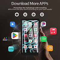 MP3 MP4 плеєр Mrobo M16 Hi-Fi 64Gb 5.0" Bluetooth Wi-Fi Android фото/відео, фото 2