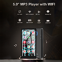 MP3 MP4 плеєр Mrobo M16 Hi-Fi 64Gb 5.0" Bluetooth Wi-Fi Android фото/відео, фото 3