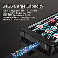 MP3 MP4 плеєр Mrobo M16 Hi-Fi 64Gb 5.0" Bluetooth Wi-Fi Android фото/відео, фото 8