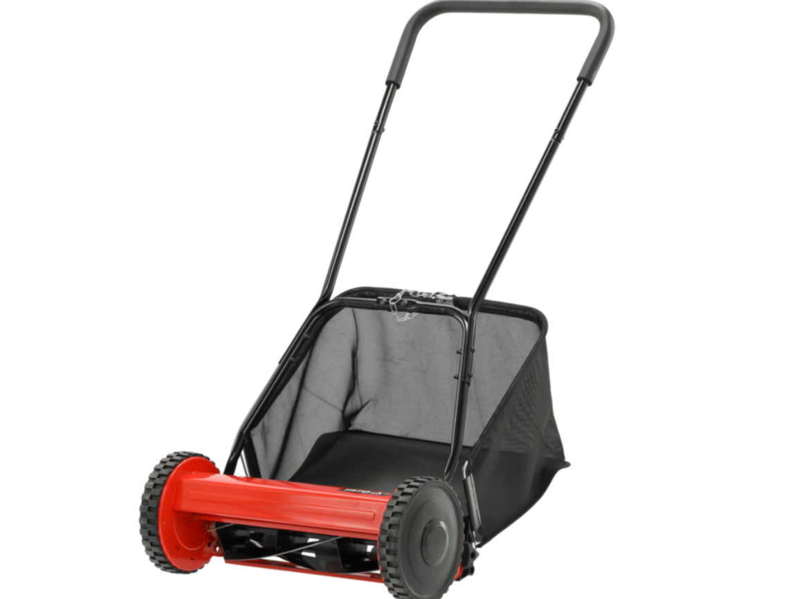 Косарка з мотовилом ручна на 2 кол YATO: зріз шир.- 40см вис.-17-43 мм, 5 лез, збірн. кошик- 27л YT-86650, фото 1