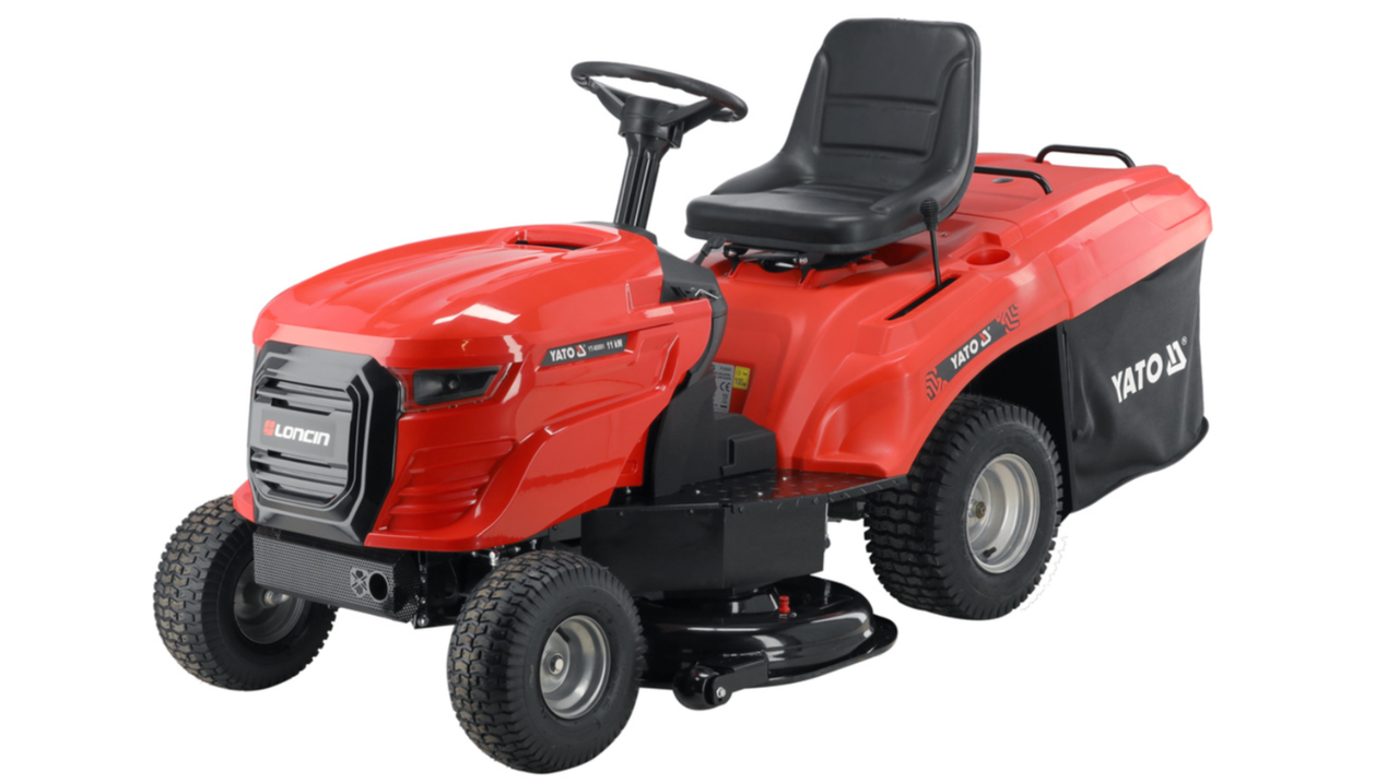 Трактор-газонокосарка бензиновий YATO 8 кВт YT-85552