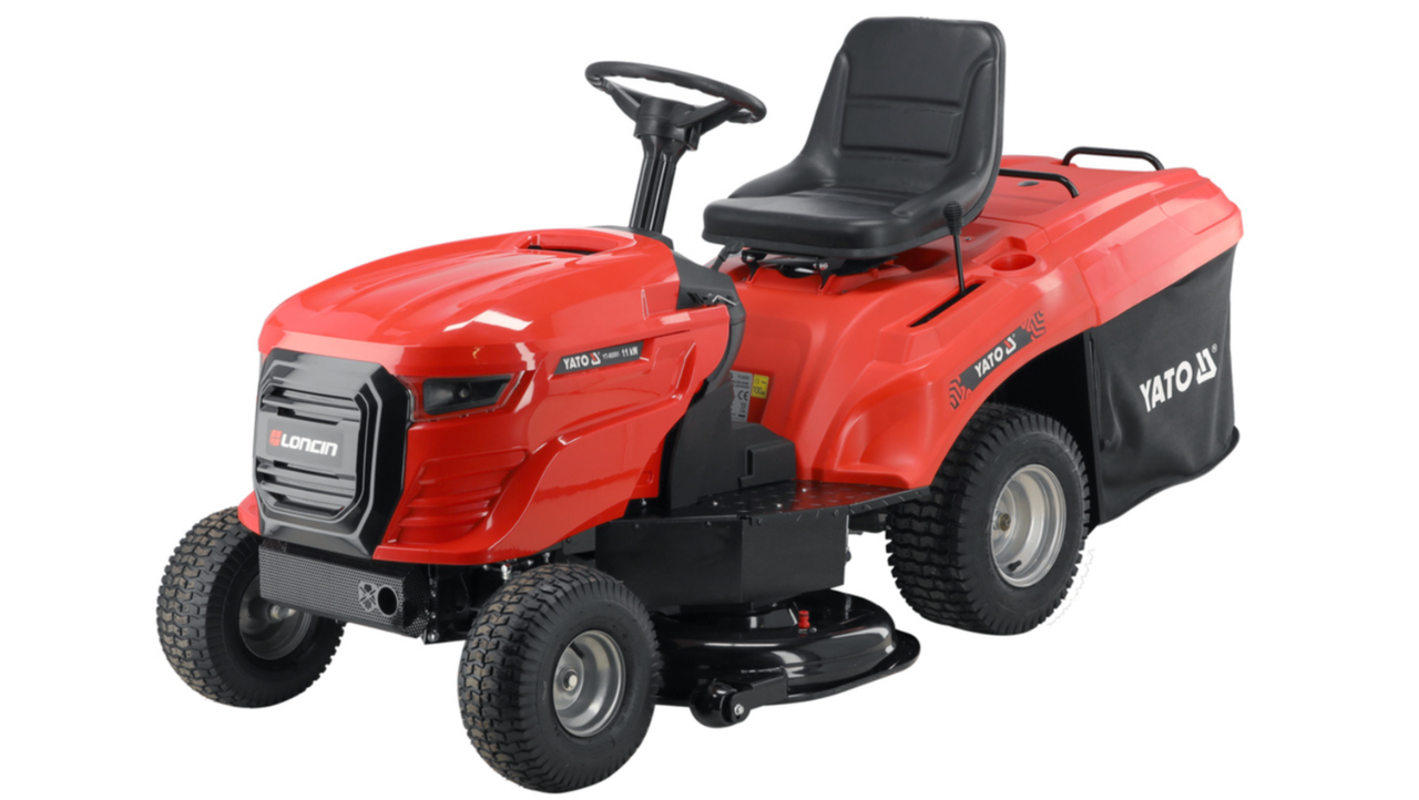 Трактор-газонокосарка бензиновий YATO 10 кВт YT-85551