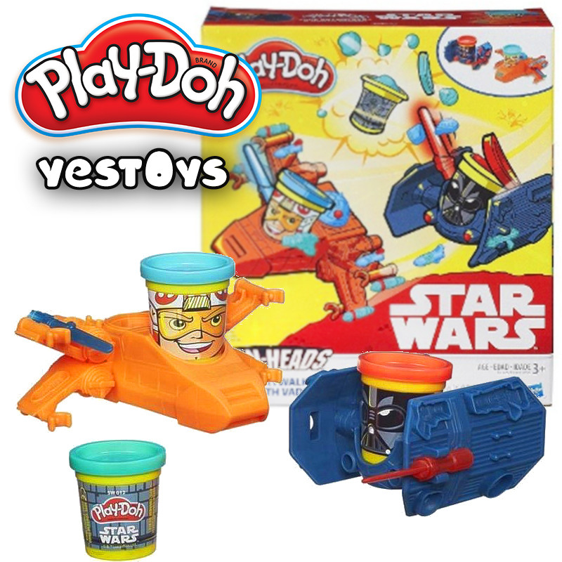 Play-Doh Luke Skywalker & Darth Vade (Пластилін Плей ДоТранспортні засоби Зоряні війни)