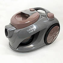 Пилосос контейнерний без мішка Rainberg RB-653 2500Вт, циклонний контейнерний пилосос, QX-701 невеликий пилосос, фото 3