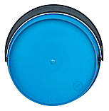 Відро пластикове 10 літрів синє Ø 30 см h=27 см (Юніпласт), фото 4