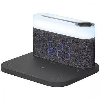 Нічник Proove з функцією бездротового заряджання та будильником Day & Night