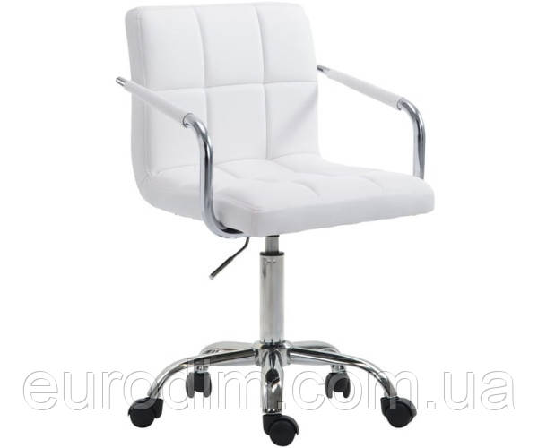 Крісло Артур К на колесах біле