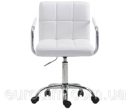 Крісло Артур К на колесах біле, фото 2