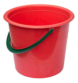 Відро пластикове 5 літрів пудра Ø 23.5 см h=20 см (Юніпласт)