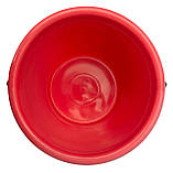 Відро пластикове 5 літрів пудра Ø 23.5 см h=20 см (Юніпласт), фото 3