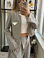 Костюм жіночий двійка Модель: 1555-5936 Колір: капучино, фото 9