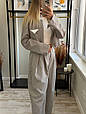 Костюм жіночий двійка Модель: 1555-5936 Колір: капучино, фото 5