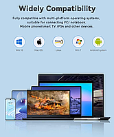 Зовнішня кишеня Deepfox M20 RGB для NVMe (PCIe) M2 SSD USB 3.2 Gen 2 Type-C, фото 8