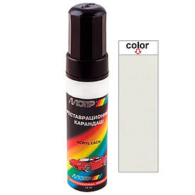 Олівець для авто Volkswagen колір LB9A білий акриловий Motip 12мл