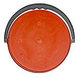 Відро пластикове 8 літрів з кришкою помаранчеве Ø 27 см h=24 см (Юніпласт), фото 5