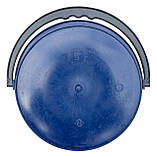 Відро пластикове 8 літрів із кришкою синє Ø 27 см h=24 см (Юніпласт), фото 5