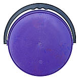 Відро пластикове 8 літрів з фіолетовою кришкою Ø 27 см h=24 см (Юніпласт), фото 4