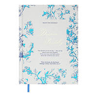 Щоденник недатований Buromax Spoleto A5 лінія 336 сторінок, тверда обкладинка, білий